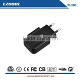 Dongguan Factory - EXCLUSIVE HANDY-U SHAPE 5V 1A & 5V 2A USB CHARGER -W-280