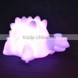 LED Dinosaur Light Creative Flashing Light Colorful Plastic Lamp for Holiday