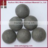 Medium chrome low breakage grinding steel ball with Cr3-6%