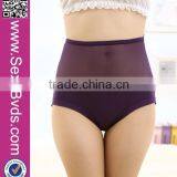 2015 New Hot Sale Breathable High Waist Women Panties Purple thumbnail-3