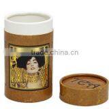 New Custom Paper Cylinder Tea Gift Box /round Cardboard Packaging for Loose Tea Wholesale/paper Tea Box thumbnail-1