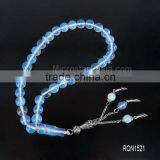 33pcs 8mm Jasper Stone Silver Tassel Prayer Beads Tespih Tesbih Tasbeen Beads Quality Choice thumbnail-3