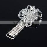 2015 Beautiful Flower Rhinestone Diamante Bikin Connector 11.1*4.5cm thumbnail-4
