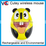 2.4g cute usb wireless optical mouse little cutey
