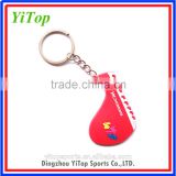 martial arts rubber taekwondo keychain