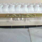 Antique French Stool - Wooden Bedroom Stool - Antique Furniture