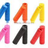 Cycling Fixed Gear Fixie Grips MTB Mountain Bike Bicycle Handlebar Grips Soft Durable Rubber Cycle Parts/bike Silicon Handlebar thumbnail-3