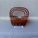 Wholesale Wicker Basket for Home,gift Baskets,wicker Picnic Basket thumbnail-1