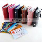 Women Men Fashion Business ID Credit Card Holder Pocket Handbag Purse Case thumbnail-1