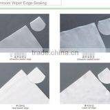 Ultrasonic Sealed Microfiber Knitted Polyester Cleanroom Wiper With Class10,100,1000 thumbnail-3