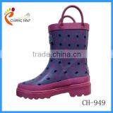 Child Colorful Dots Gumboot