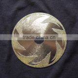 4.5" Continous Rim Electroplated Diamond Fire Blades