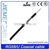 High quality CE/RoHS certification 50 ohm coaxial cable RG58/U