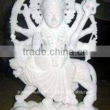 White Marble Durga Maa Statue