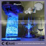 Round 4 Inch Colorful Led Centerpiece Light Base for Wedding Decoration thumbnail-3