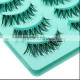 5 Pairs Natural False Eyelashes / Long Handmade Makeup Eye Lash / False Eyelash Pack thumbnail-3