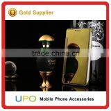 [UPO] 2016 New Luxury Smart Flip Slim View Electroplating Mirror Hard Clear Transparent Case For Samsung Galaxy A5 thumbnail-1