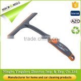 Car rubber squeegee card with short handle