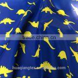 Wujiang Cool Cartoon Dinosaur Print Taffeta Fabric for Jacket Raincoat thumbnail-2