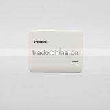Fashionable Design Portable Power With LED Light 5000 MAh for Emergency Mobile Charging