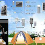 3W New Solar Light With CE ROHS FCC With Mobile Charger