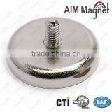 50 Pounds Pot Magnet With Threaded Stem thumbnail-2