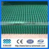 Green Pvc Coated Fold Welded Wire Mesh Panel