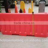 Road Barrier Safety Water Filled Security Post Barrier Red thumbnail-1