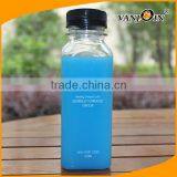 Cold Pressed Juice Recyclable Square Bottles With Safety Cap thumbnail-4