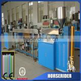 Beverage drinking straw pipe making production line/pe pp plastic drinking straw with spoon pipe extrusion line