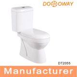 Chaozhou Sanitary Ware Export Ceramic p Trap Washdown 2 pc Toilet DT2055 thumbnail-1