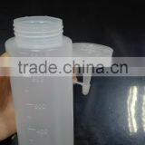 680ml Clear Plastic Ketchup Sauce Soy Squeeze Bottles With Screw Cap thumbnail-2