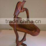 Stylish Folding Wooden Basket thumbnail-1