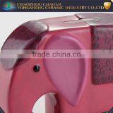 Elephant Ceramic Piggy Bank For Children thumbnail-2