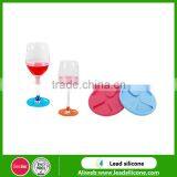 Wine Glass Silicone Cup Coaster,Cup Mat,Silicone Cup Mat thumbnail-2