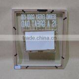 Customized Double Side Glass Photo Picture Frame With Screen Printing thumbnail-3