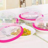 Prevent Oil Splash Food Heating Insulation Plastic Microwave Cover thumbnail-4