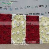 SAST-70004 Hydrangea/rose Flower Wall Wedding Silk Flower Wall for Decor thumbnail-1
