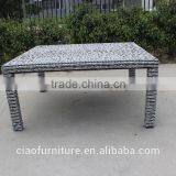 Patio Square Table Rattan Outdoor Dining Table thumbnail-2