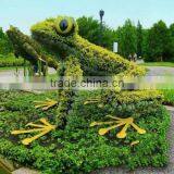 Life Size Large Top Party Artificial Landscape uv Resin Plastic Animal Leaf Alphabet Letter Rolls-Royce Car Frog Statue E08 23o5 thumbnail-1