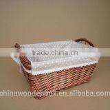 2015 Pure Wicker Basket With Handle thumbnail-1