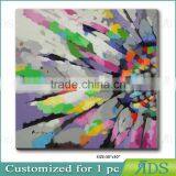 Hot Handmade Beautiful Abstract Oil Painting Flowers thumbnail-2