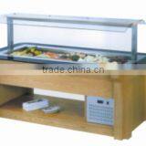 Painted Kitchen Wood Buffet Cabinet thumbnail-1