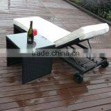 Classic White Lounge Chair With Tea Table thumbnail-3