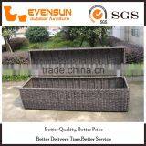 Large Long Size Wicker Storage Box Outdoor Rattan Furniture thumbnail-1