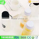 Travel Folding Silicone Water Bottle With Handle Clear Item For Drinks thumbnail-3