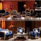 MS-1410-04 Leading Antique Furniture Sofa Set With Cushion thumbnail-3