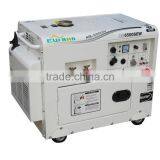 100% Copper Wire 5KW Electric Start Single/three Phase Sound Proof Diesel Generators Welding Machine thumbnail-1