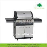 4-Burner Stainless Steel Gas Grill thumbnail-1