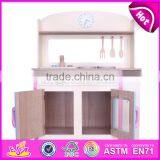 New Kids Play Educational Toys Wooden Baby Kitchen Set W10C275 thumbnail-3
